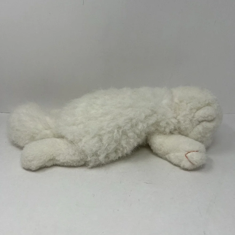 Ty Classic Angel White Persian Cat Plush 1997 Pink Bow Vtg Stuffed‎ Animal 10